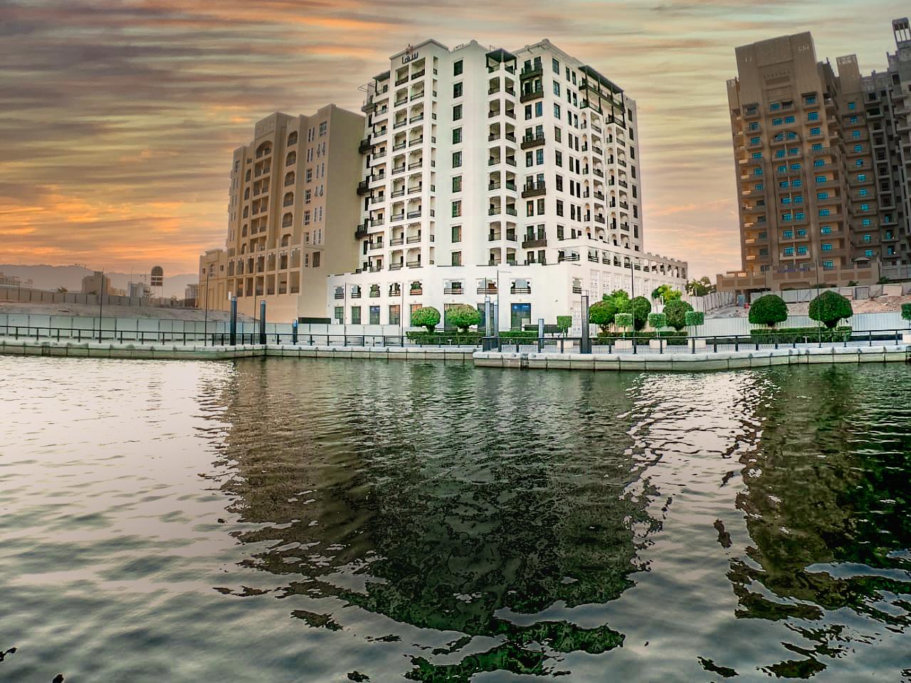 Suha Creek Hotel Apartment, Waterfront Jaddaf, Dubai Exterior foto