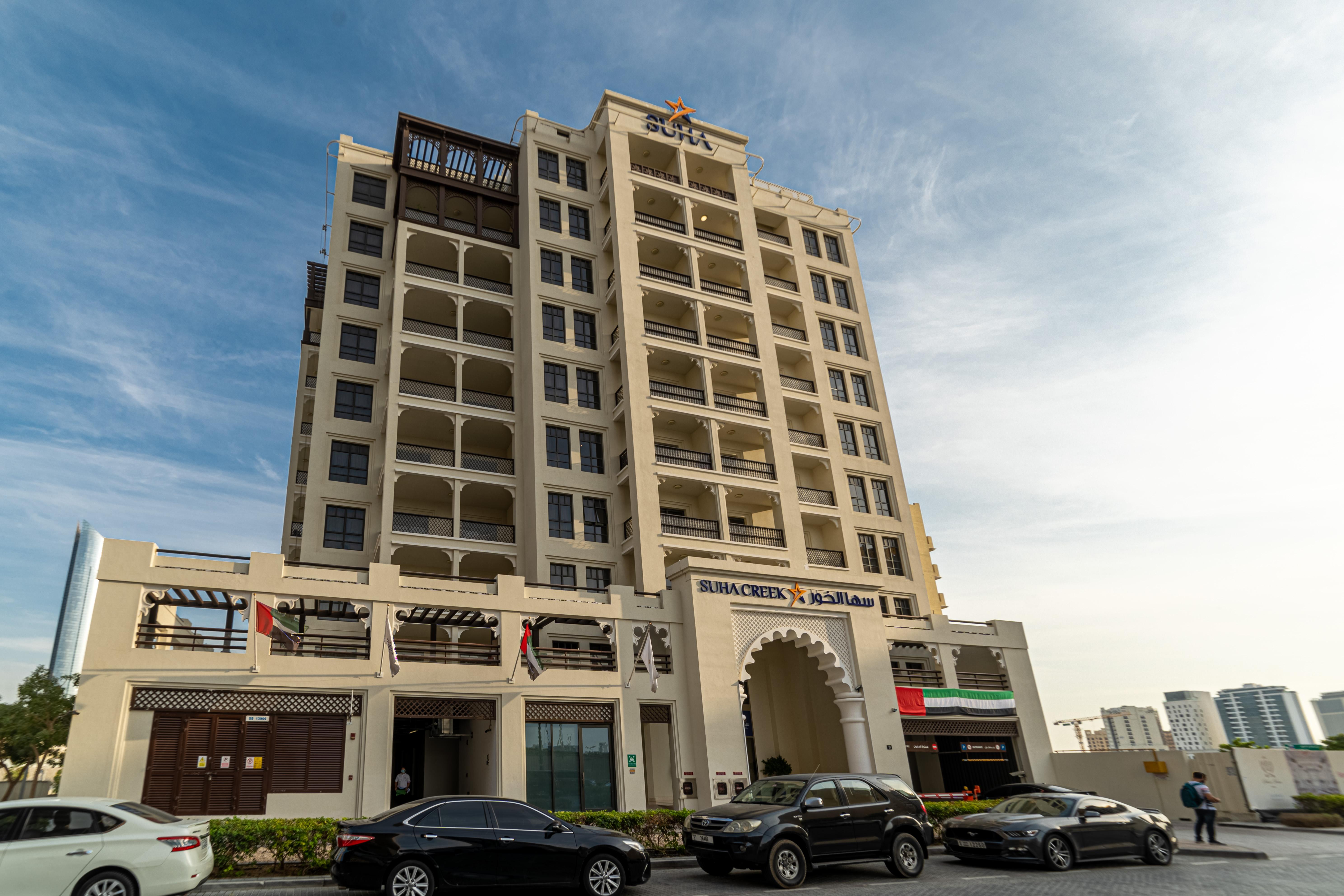 Suha Creek Hotel Apartment, Waterfront Jaddaf, Dubai Exterior foto