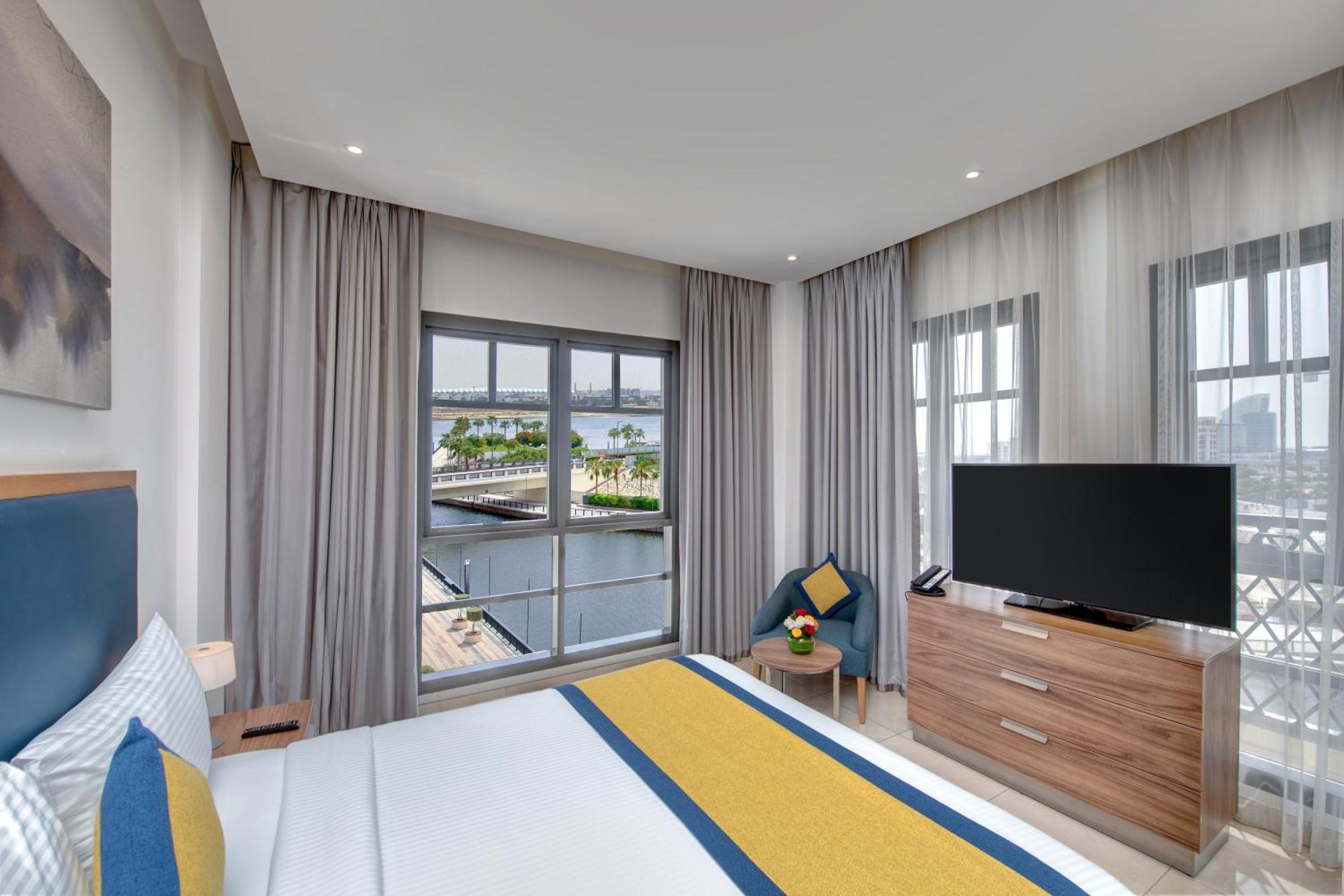 Suha Creek Hotel Apartment, Waterfront Jaddaf, Dubai Exterior foto